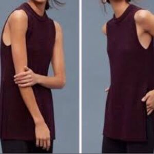 Wilfred Deep Burgundy Knit Top